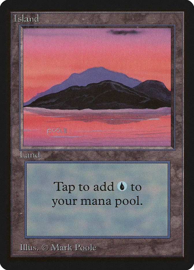 1993 Limited Edition Beta Island common #293 common card image