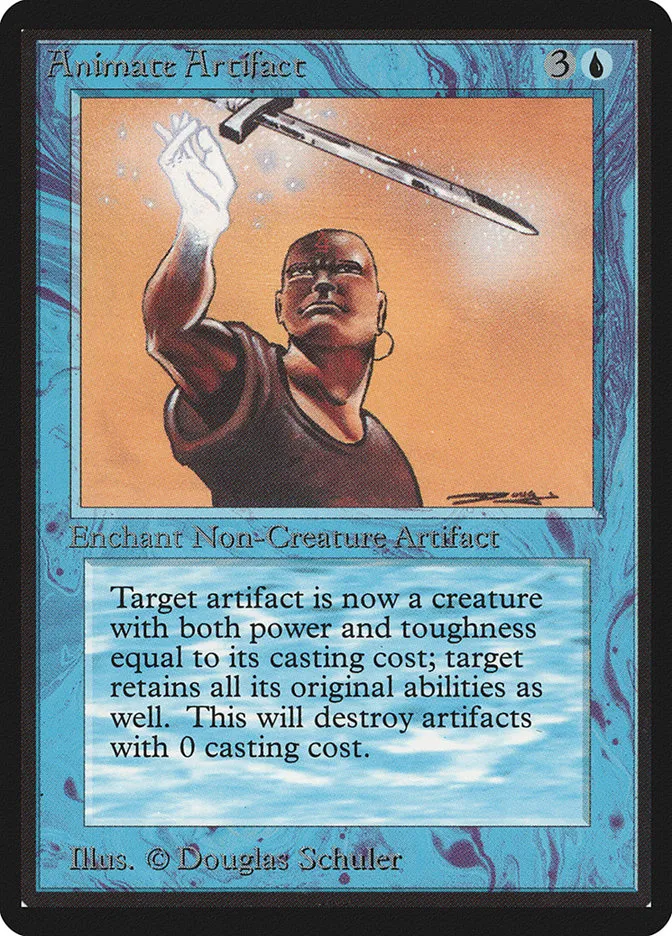 1993 Limited Edition Beta Animate Artifact uncommon #49 uncommon card image