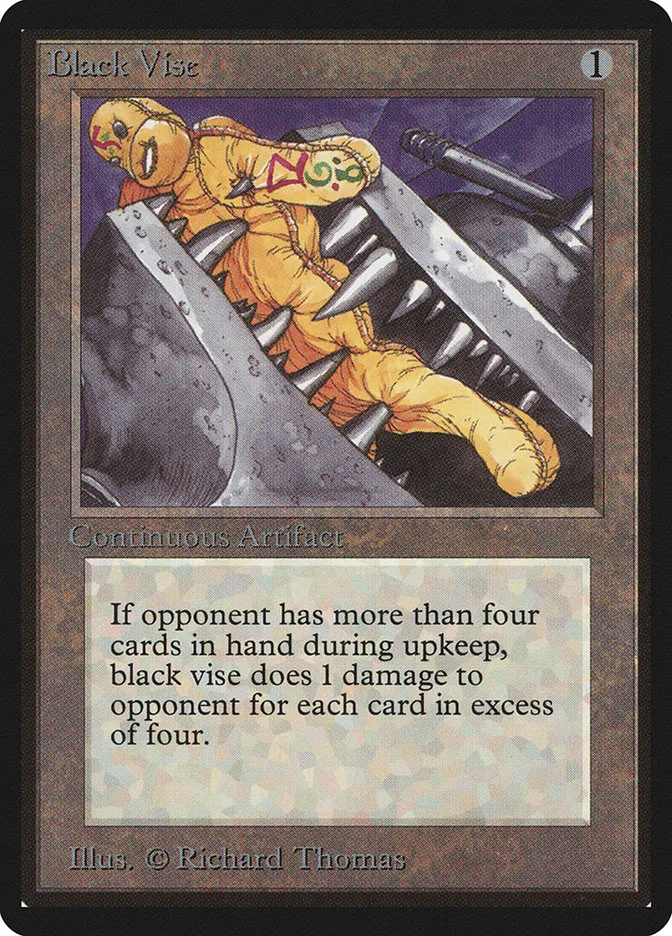 1993 Limited Edition Beta Black Vise uncommon #234 uncommon card image