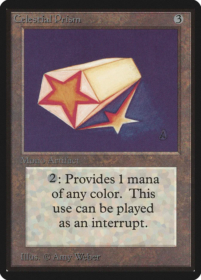 1993 Limited Edition Beta Celestial Prism uncommon #235 uncommon card image