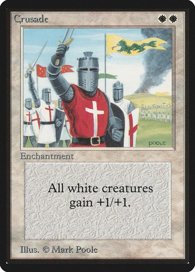 1993 Limited Edition Beta Crusade rare #17 rare card image