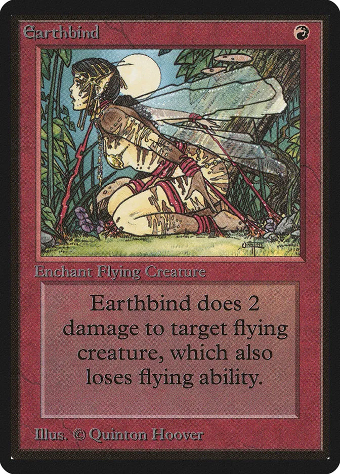 1993 Limited Edition Beta Earthbind common #146 common card image