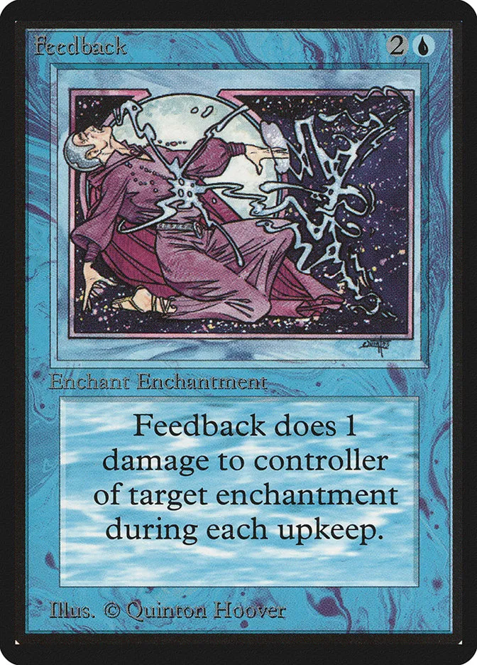 1993 Limited Edition Beta Feedback uncommon #58 uncommon card image