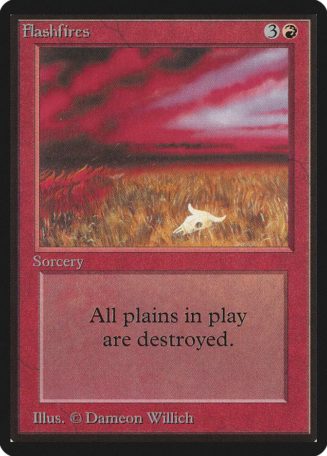 1993 Limited Edition Beta Flashfires uncommon #152 uncommon card image