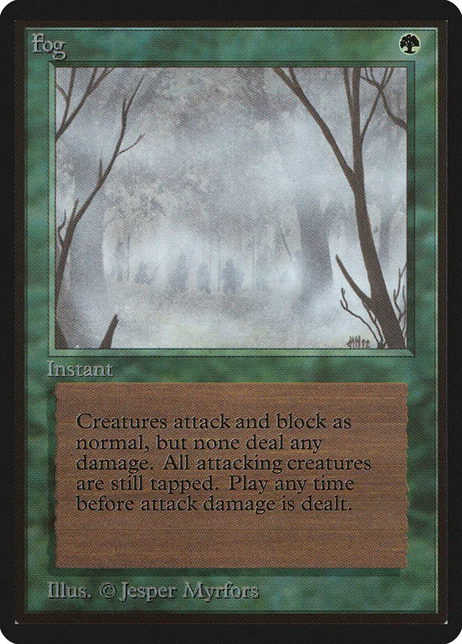 1993 Limited Edition Beta Fog common #194 common card image