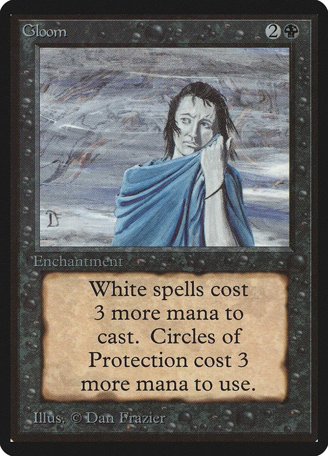 1993 Limited Edition Beta Gloom uncommon #111 uncommon card image