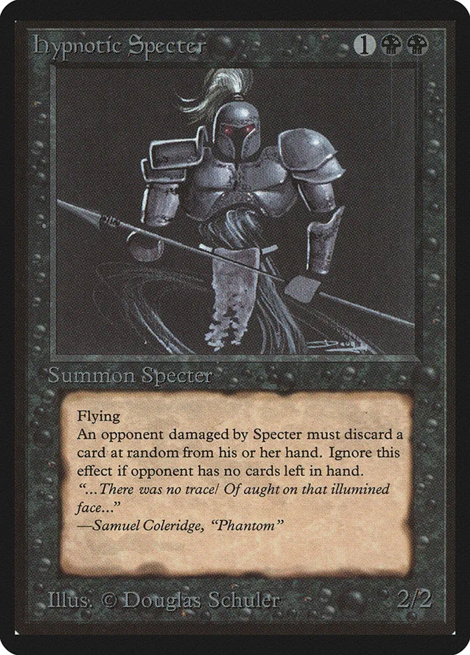 1993 Limited Edition Beta Hypnotic Specter uncommon #113 uncommon card image