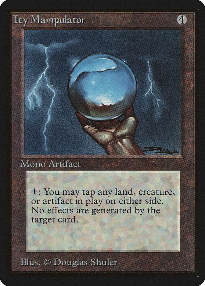 1993 Limited Edition Beta Icy Manipulator uncommon #249 uncommon card image