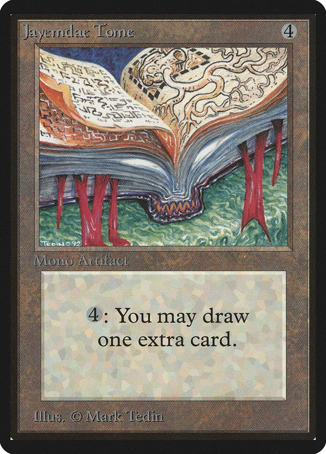 1993 Limited Edition Beta Jayemdae Tome rare #255 rare card image