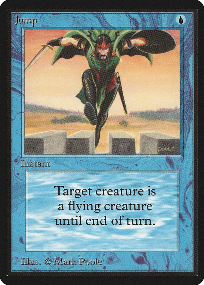 1993 Limited Edition Beta Jump common #61 common card image