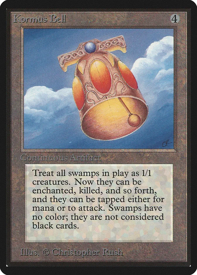 1993 Limited Edition Beta Kormus Bell rare #257 rare card image