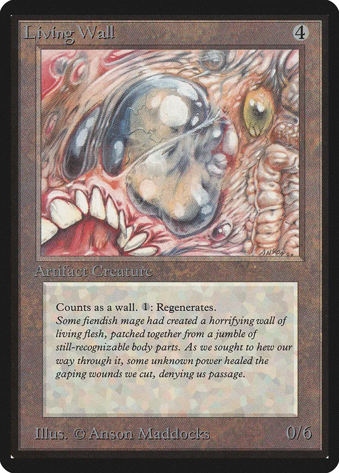 1993 Limited Edition Beta Living Wall uncommon #259 uncommon card image