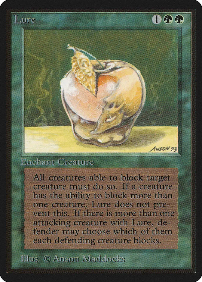 1993 Limited Edition Beta Lure uncommon #212 uncommon card image