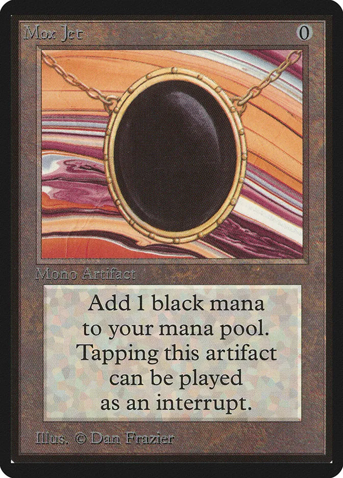 1993 Limited Edition Beta Mox Jet rare #263 rare card image
