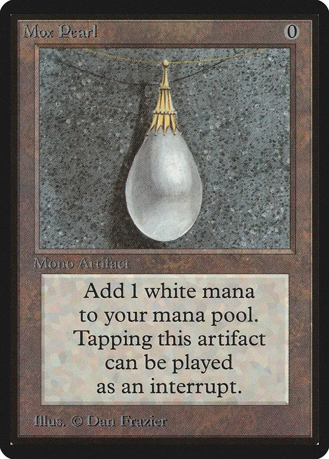 1993 Limited Edition Beta Mox Pearl rare #264 rare card image