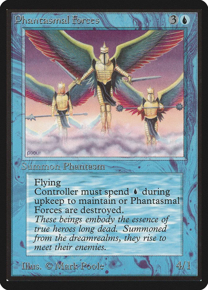 1993 Limited Edition Beta Phantasmal Forces uncommon #68 uncommon card image