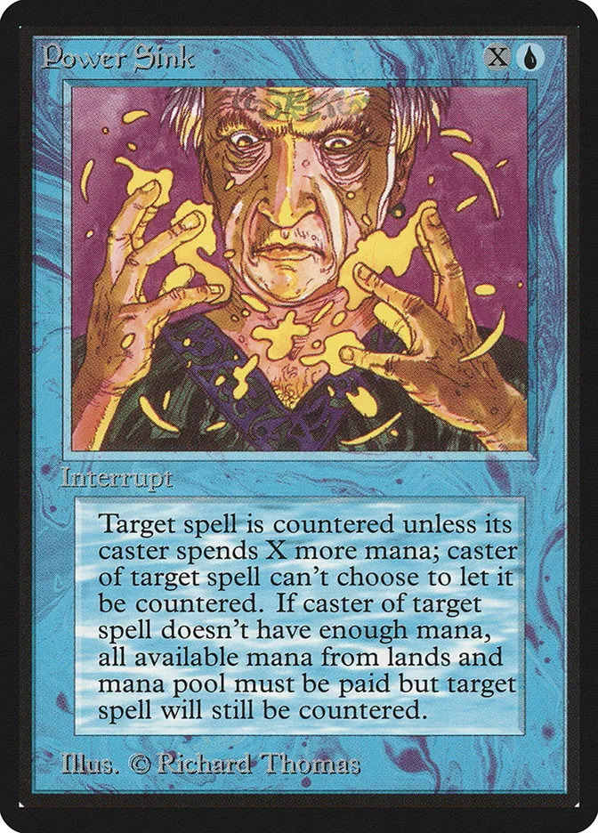1993 Limited Edition Beta Power Sink common #73 common card image