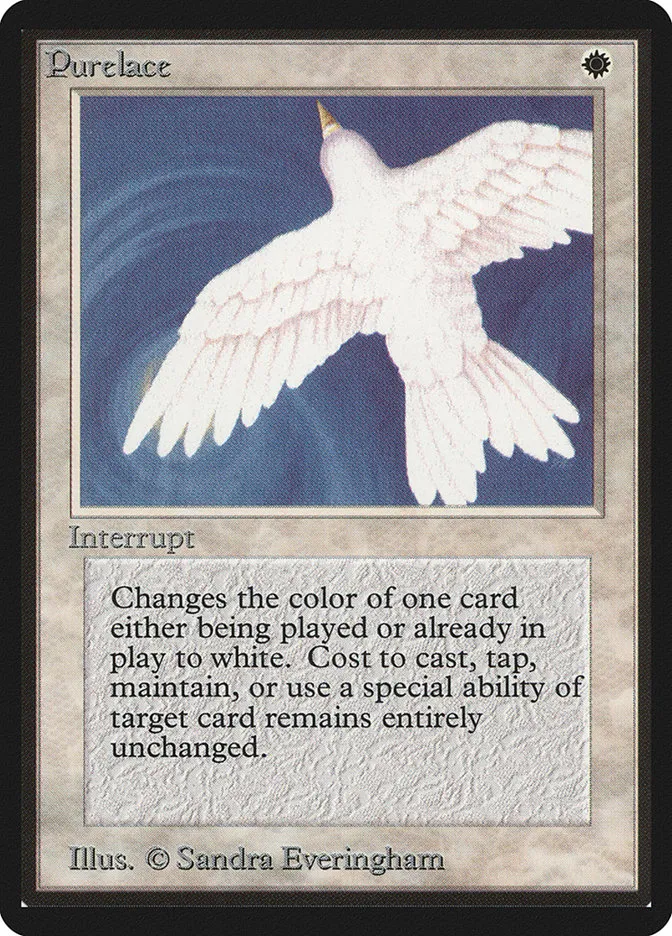 1993 Limited Edition Beta Purelace rare #33 rare card image