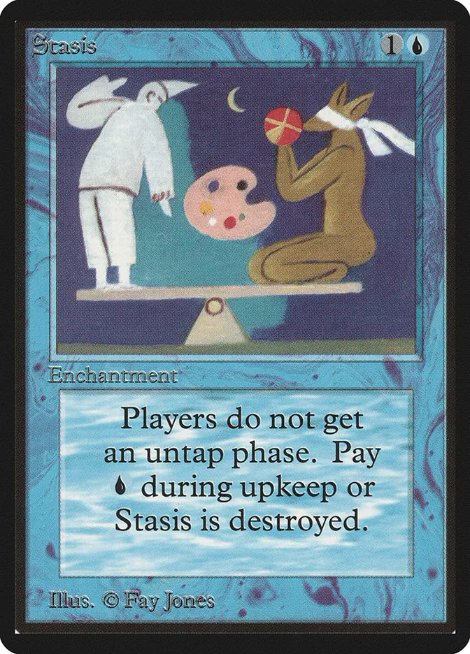1993 Limited Edition Beta Stasis rare #81 rare card image