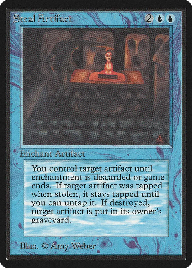 1993 Limited Edition Beta Steal Artifact uncommon #82 uncommon card image