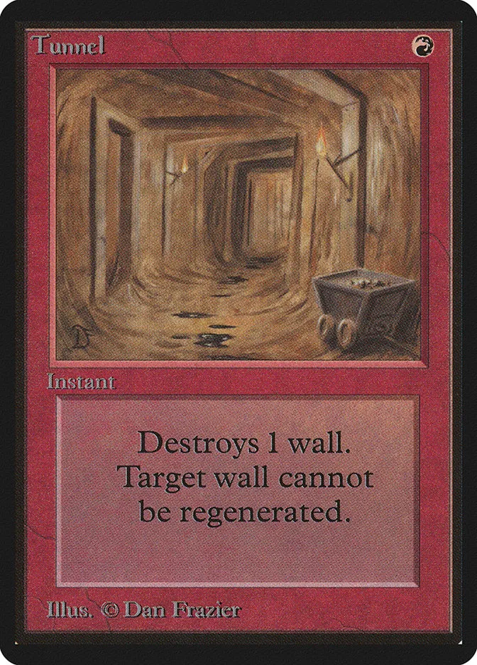 1993 Limited Edition Beta Tunnel uncommon #179 uncommon card image