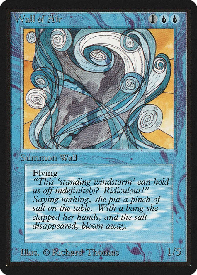 1993 Limited Edition Beta Wall of Air uncommon #90 uncommon card image