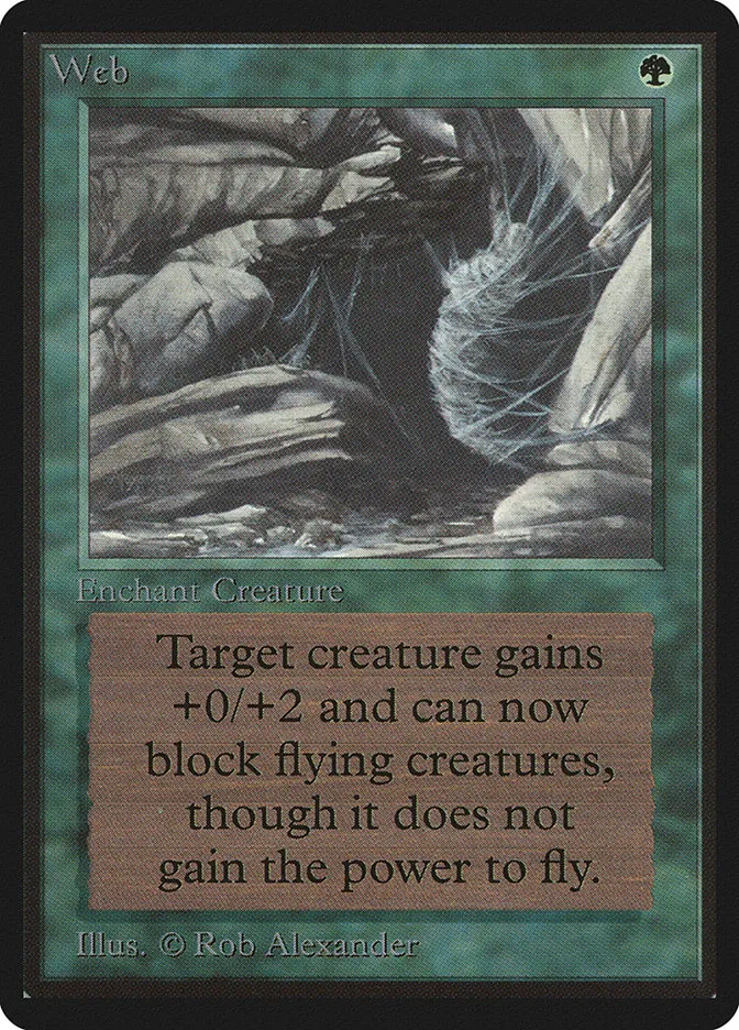 1993 Limited Edition Beta Web rare #229 rare card image