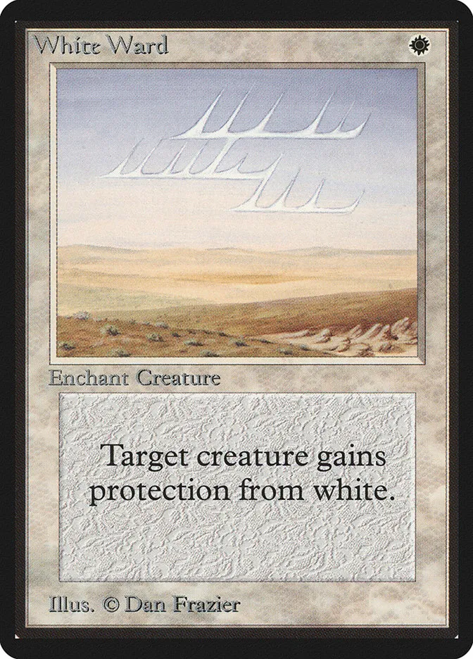 1993 Limited Edition Beta White Ward uncommon #45 uncommon card image