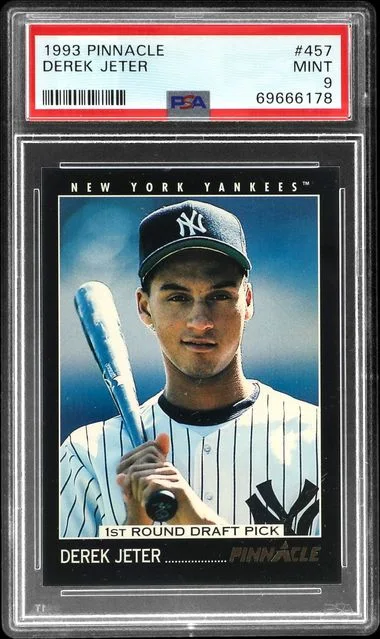 1993 Pinnacle Derek Jeter #457 card image