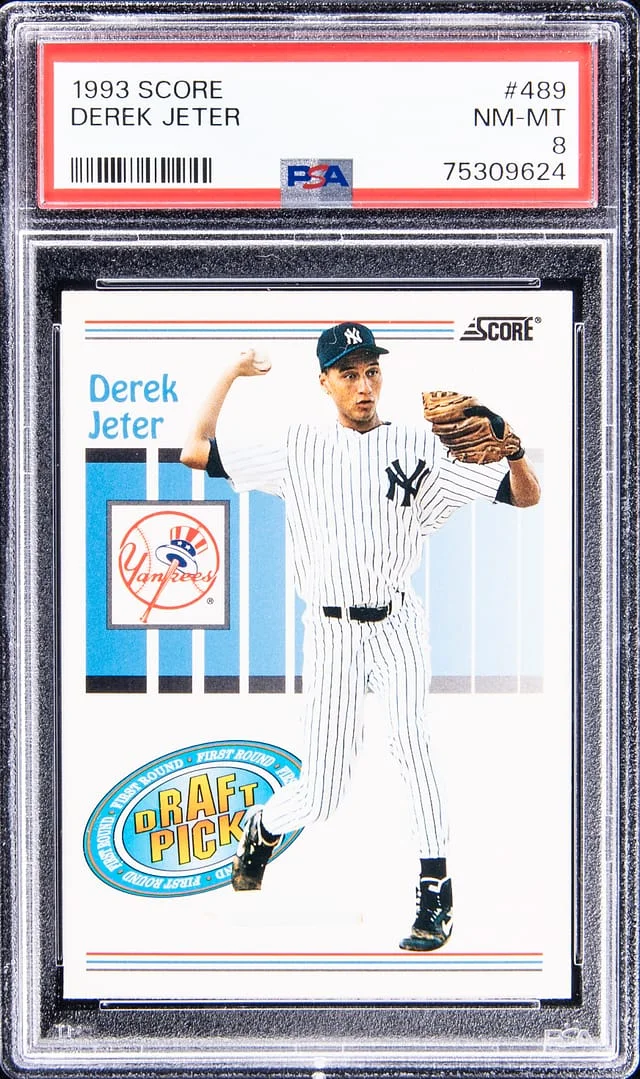 1993 Score Derek Jeter #489 card image
