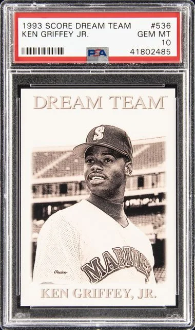 1993 Score Ken Griffey Jr. Dream Team #5 card image