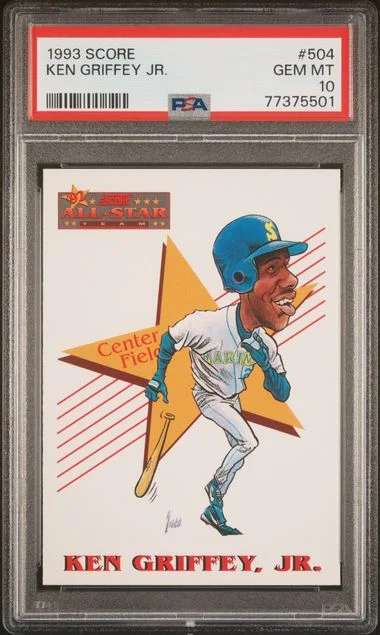1993 Score Ken Griffey Jr. #504 card image