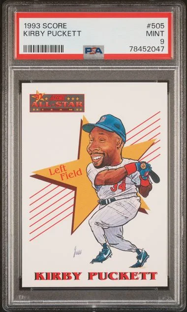 1993 Score Kirby Puckett #505 card image
