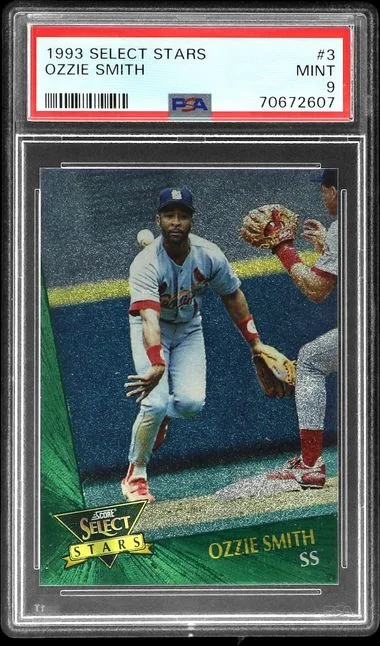 1993 Score Ozzie Smith Select Stars #3 card image