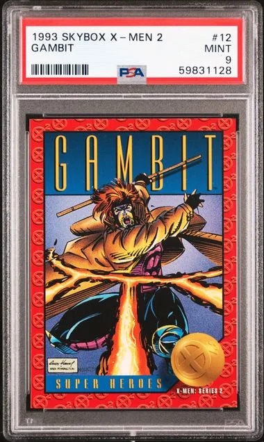 1993 SkyBox 12 Gambit X-Men #2 card image