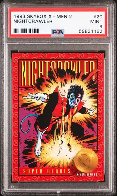 1993 SkyBox 20 Nightcrawler X-Men #2 card image