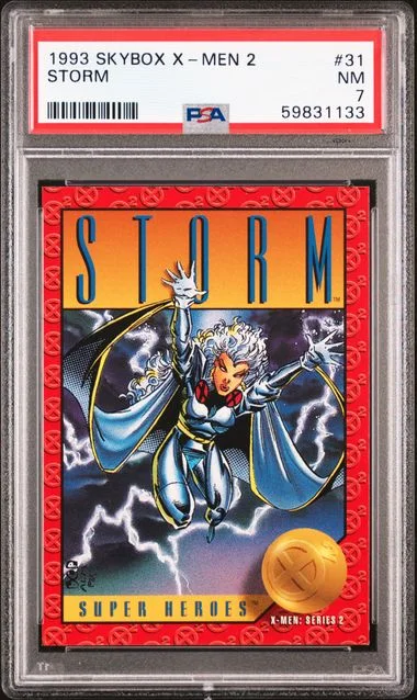 1993 SkyBox 31 Storm X-Men #2 card image