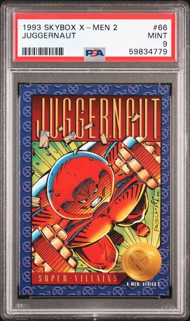 1993 SkyBox 66 Juggernaut X-Men #2 card image