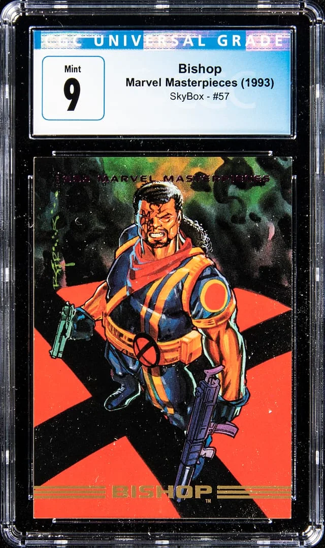 1993 SkyBox Bishop Marvel Masterpieces #57 card image
