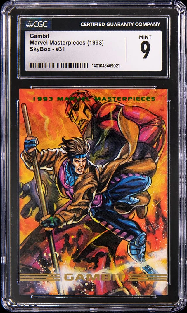 1993 SkyBox Gambit Marvel Masterpieces #31 card image