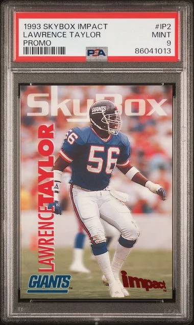1993 SkyBox Impact Lawrence Taylor Promo #IP2 card image