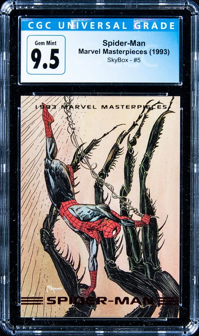 1993 SkyBox Spider-Man Marvel Masterpieces #5 card image