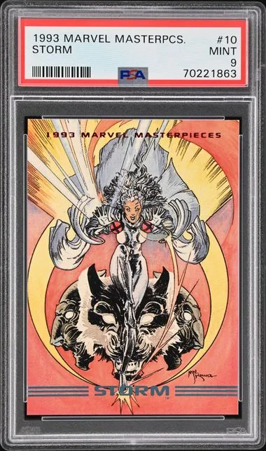 1993 SkyBox Storm Marvel Masterpieces #10 card image