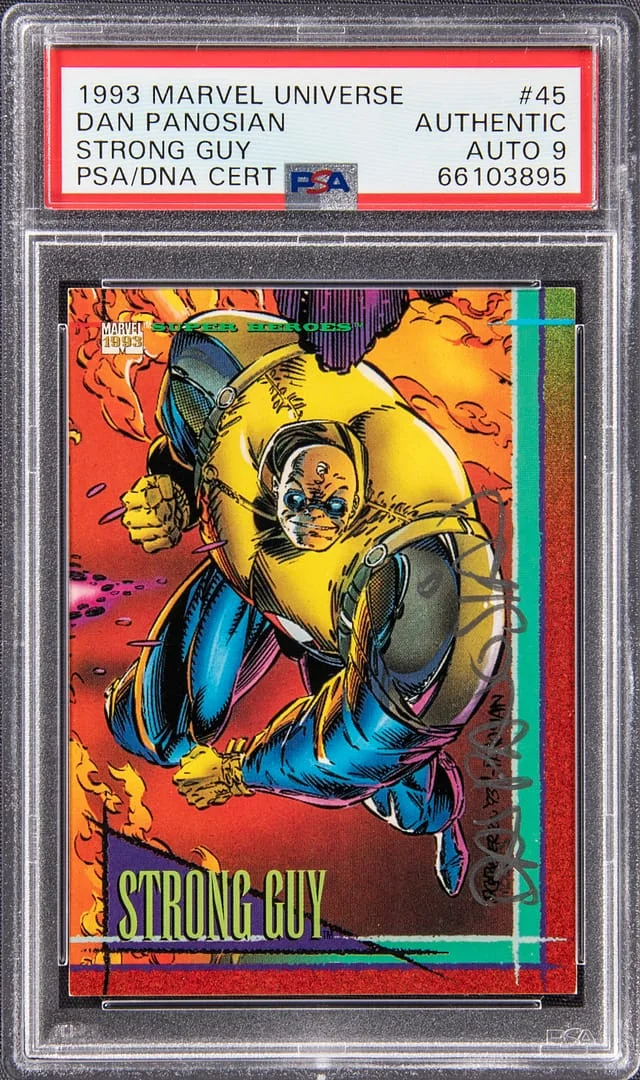 1993 SkyBox Strong Guy, Marvel Universe #45 card image