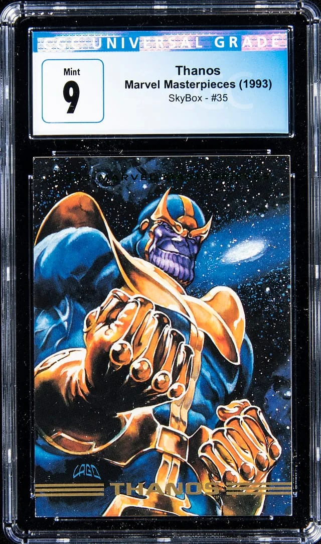 1993 SkyBox Thanos Marvel Masterpieces #35 card image