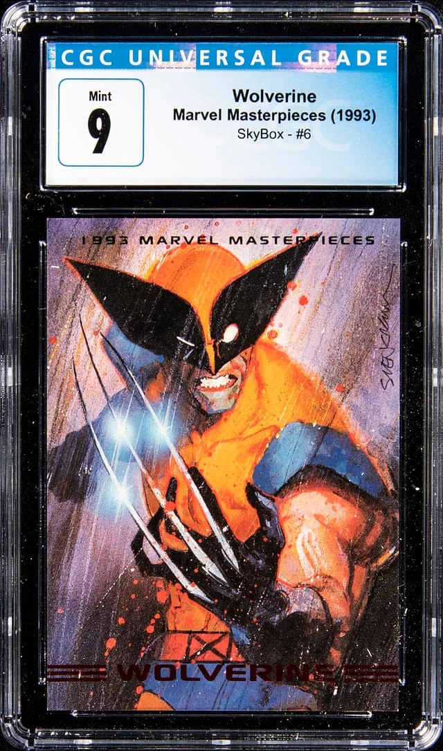 1993 SkyBox Wolverine Marvel Masterpieces #6 card image