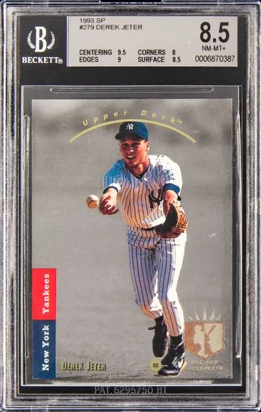 1993 SP Derek Jeter #279 card image