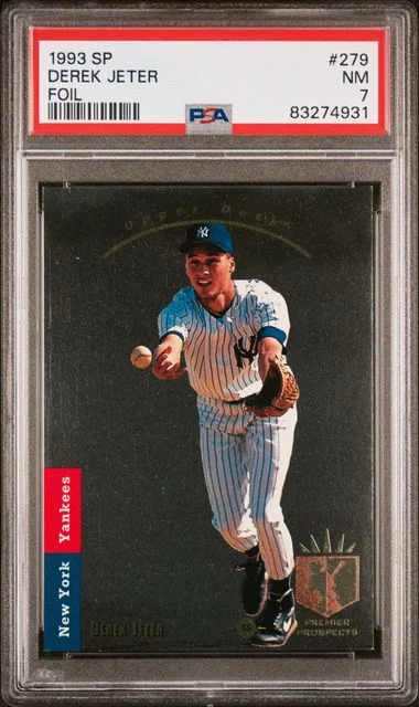 1993 SP Foil Derek Jeter #279 card image