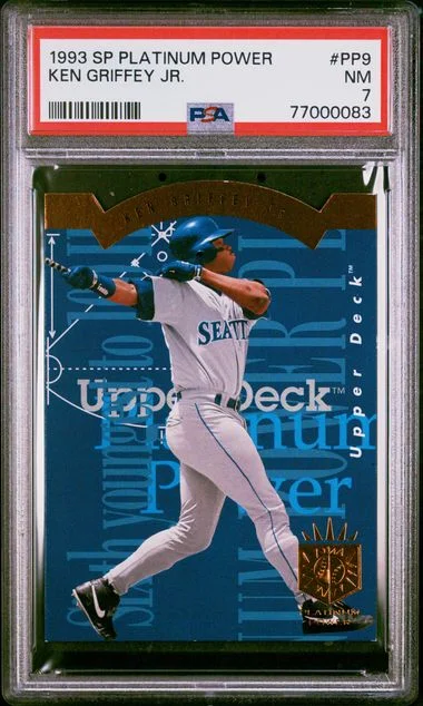 1993 SP Platinum Power Ken Griffey Jr. #PP9 card image