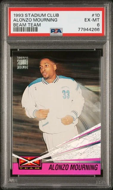 1993 Stadium Club Alonzo Mourning Beam Team #10 card image